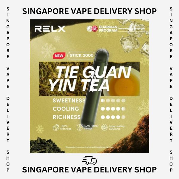 Relx_stick_2000_puffs_Tie_Guan_yin_(singapore_vape_shop)